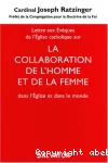 La collaboration de l'homme et de la femme dans l'Eglise et dans le monde