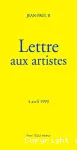 Lettre aux artistes
