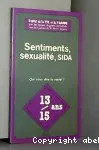 Sentiments, sexualité, SIDA