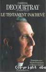 Le testament inachevé