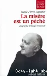 La misère est un péché