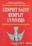 L'esprit Saint remplit l'univers