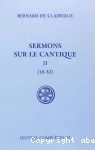 Sermons sur le cantique