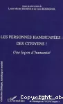 Les personnes handicapées, des citoyens !