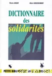 Dictionnaire des solidarités