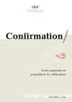 Confirmation