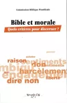 Bible et Morale